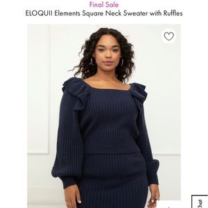 Plus Size sweater from ELOQUII